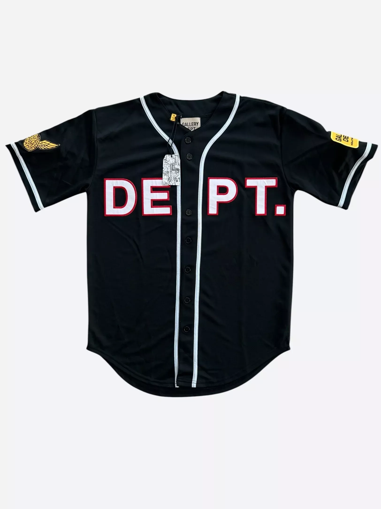 Gallery Dept Black Echo Park Baseball Jersey