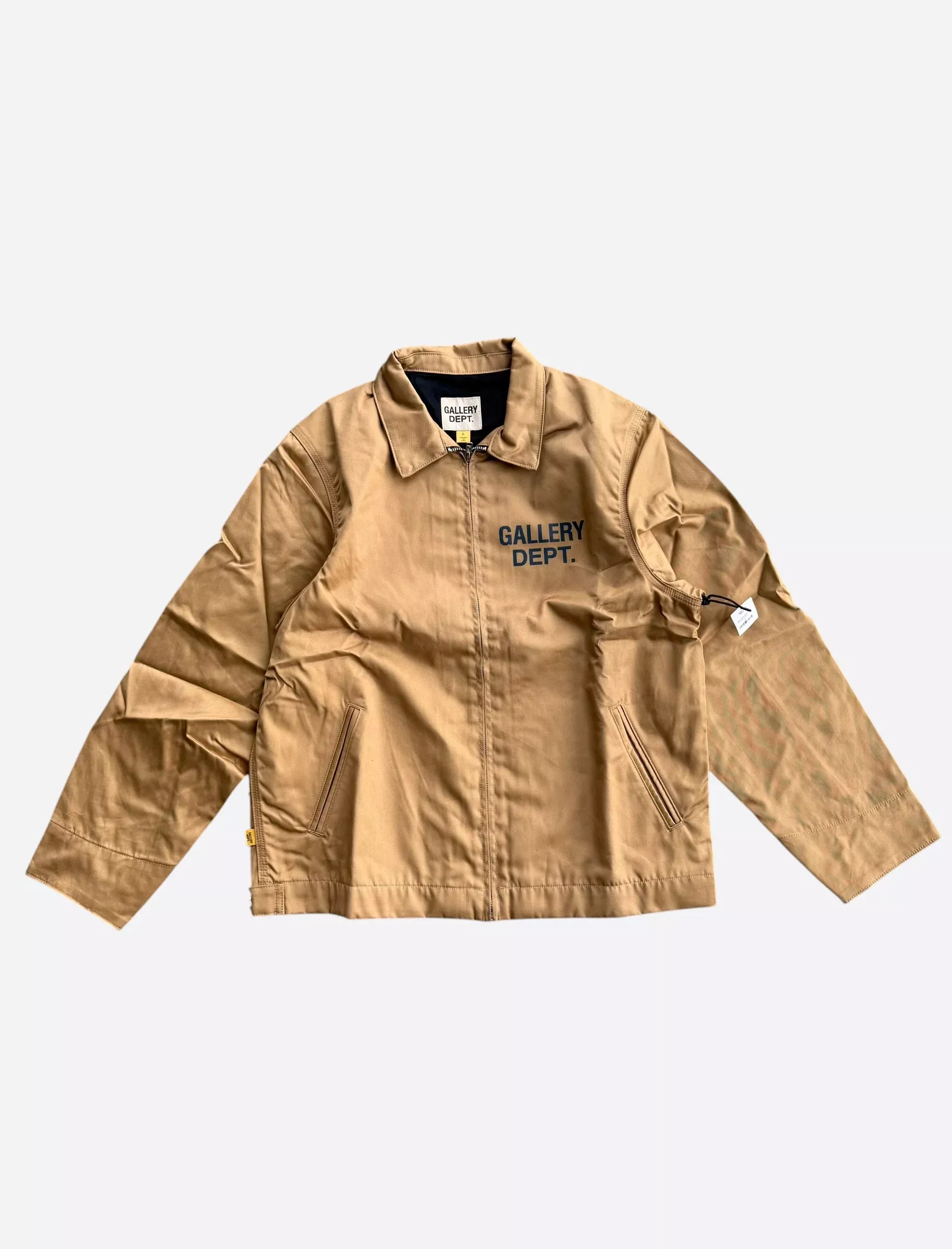 Gallery Dept Brown & Black Logo Montecito Jacket