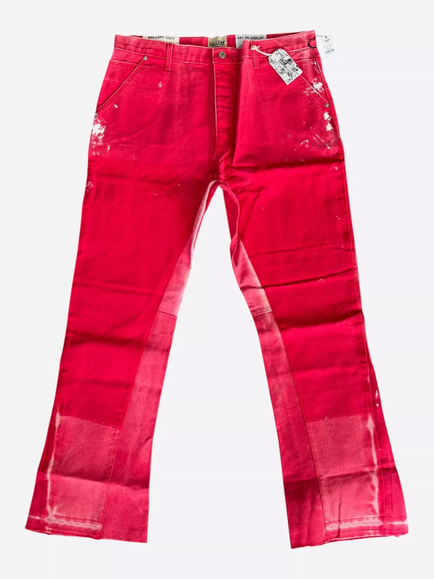 Gallery Dept Red LA Flare Carpenter Pants