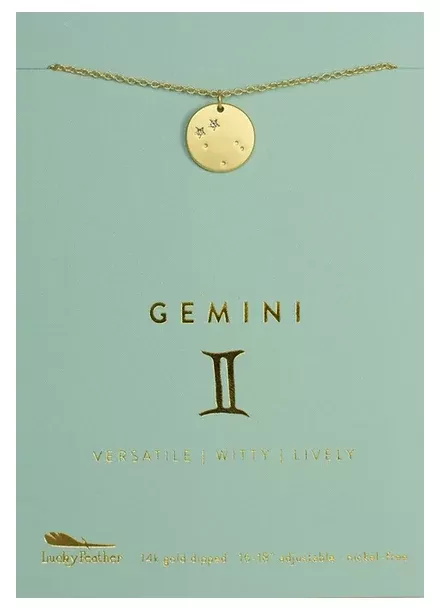 Gemini Zodiac Necklace