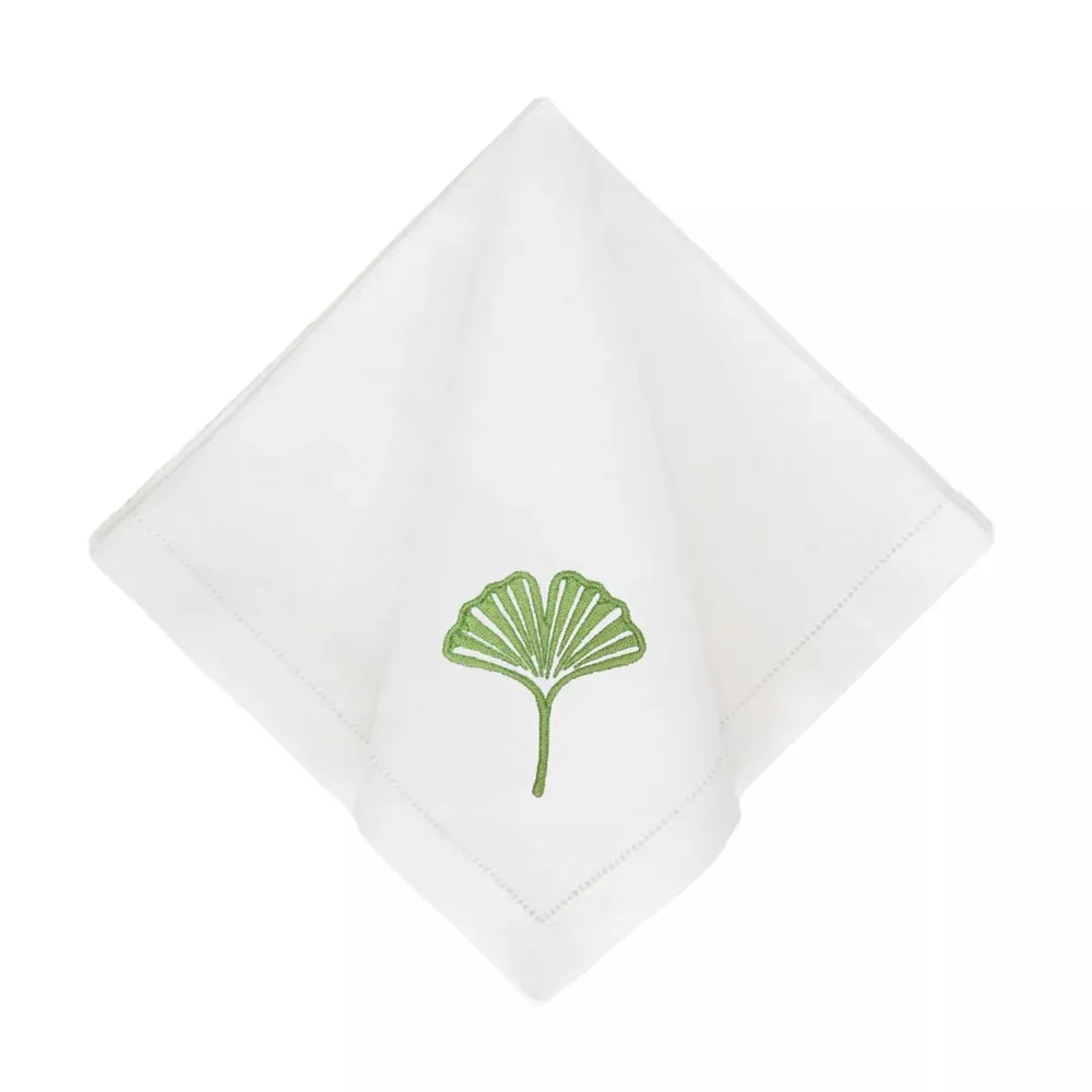 Ginkgo Leaf Dinner Napkins-Set of 4