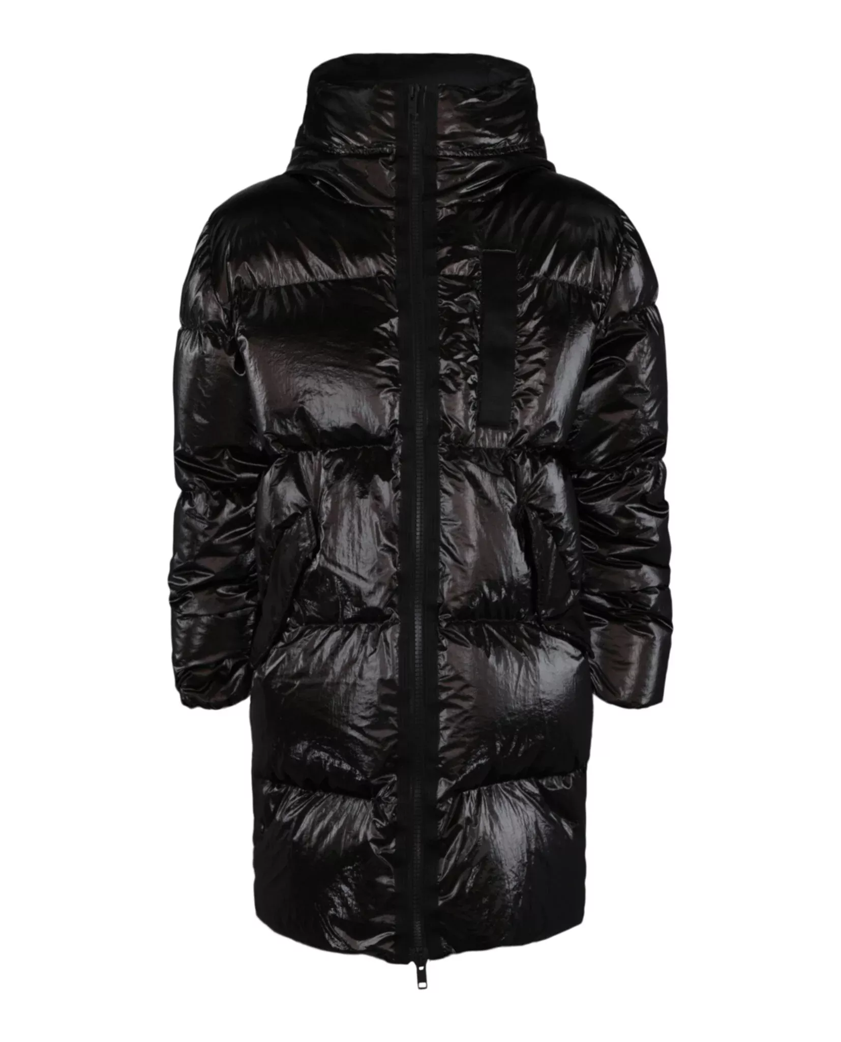 Givenchy Mens Metallic Long Puffer Jacket