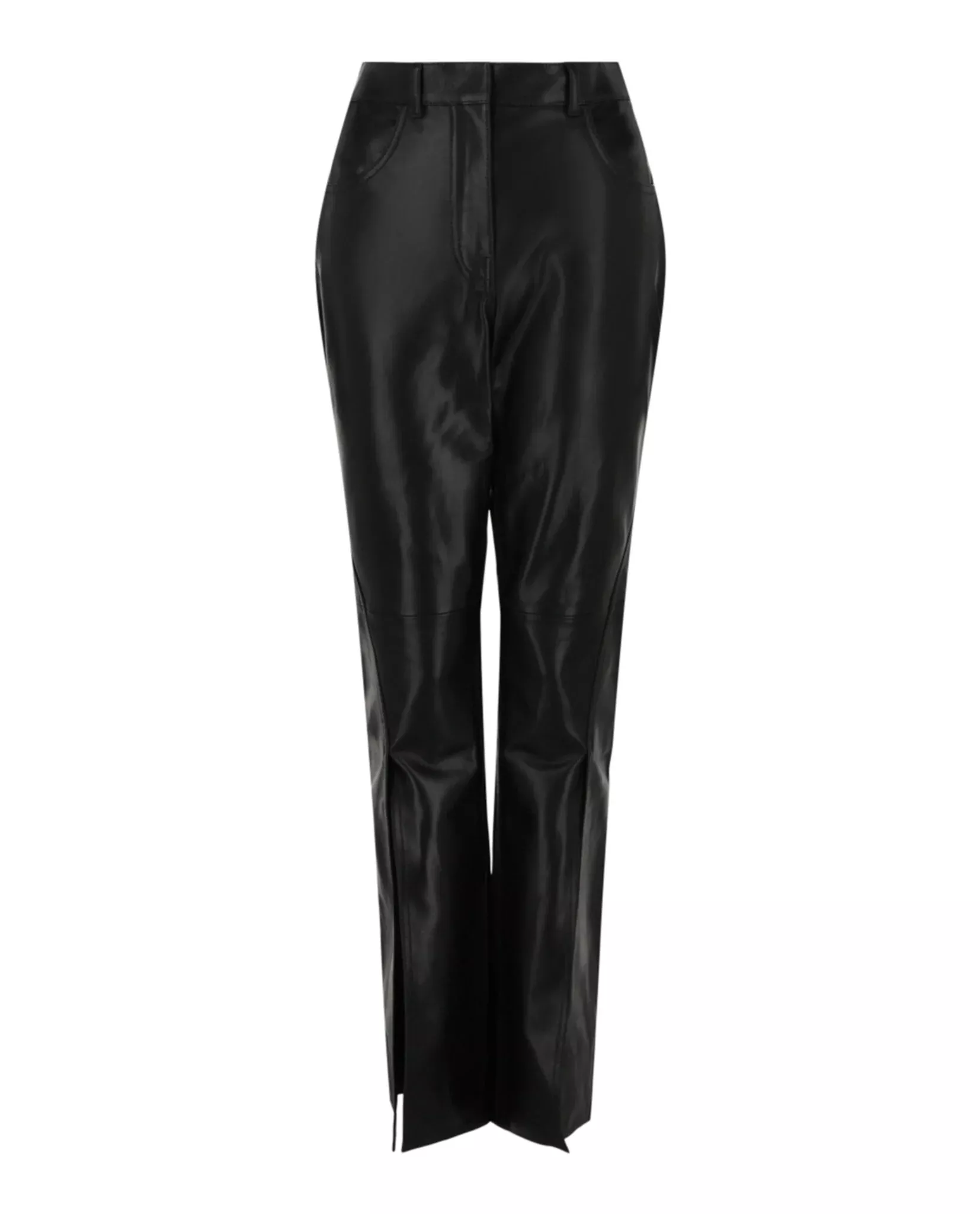 Givenchy Womens Split Leather Pants