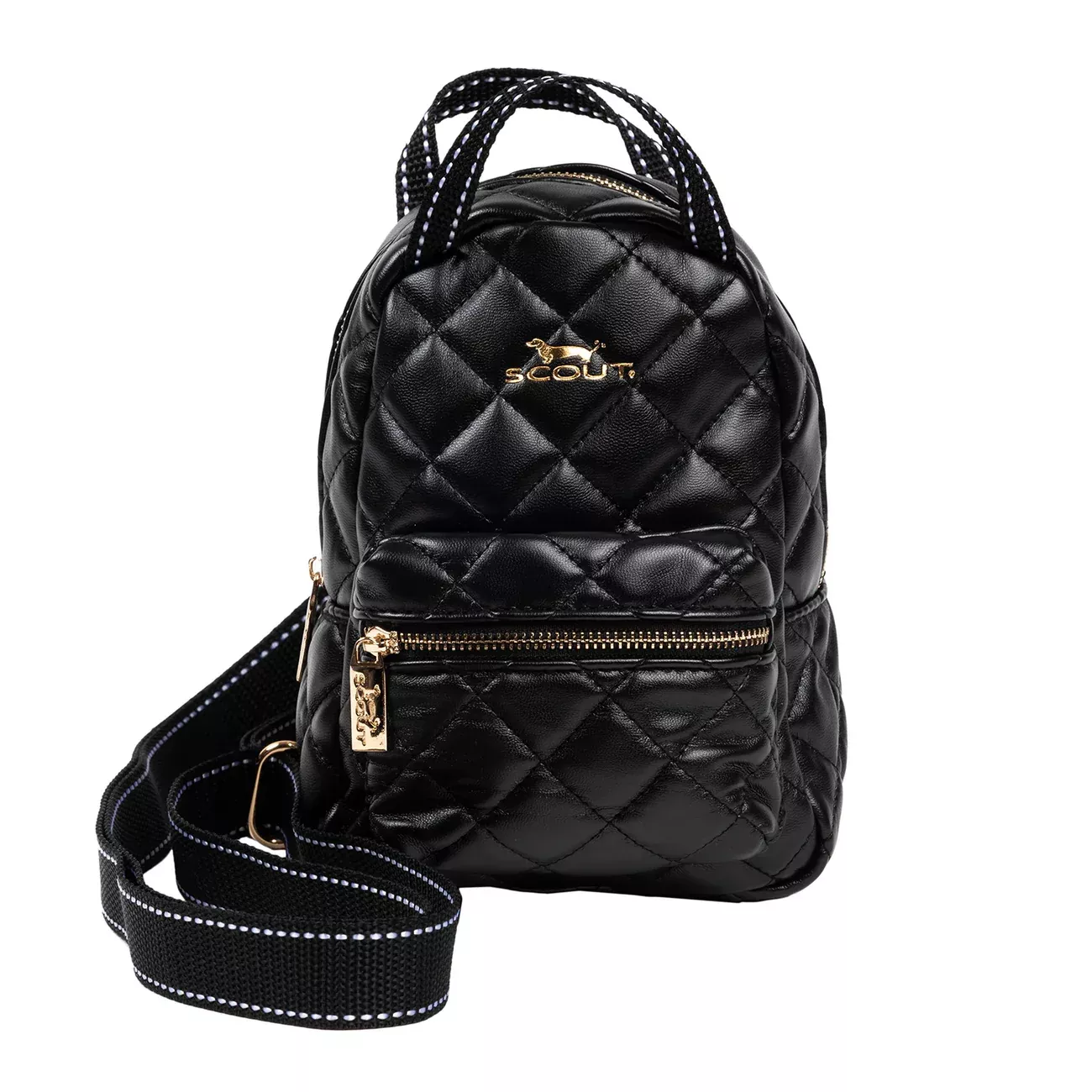 Globetrotter - Black Quilted