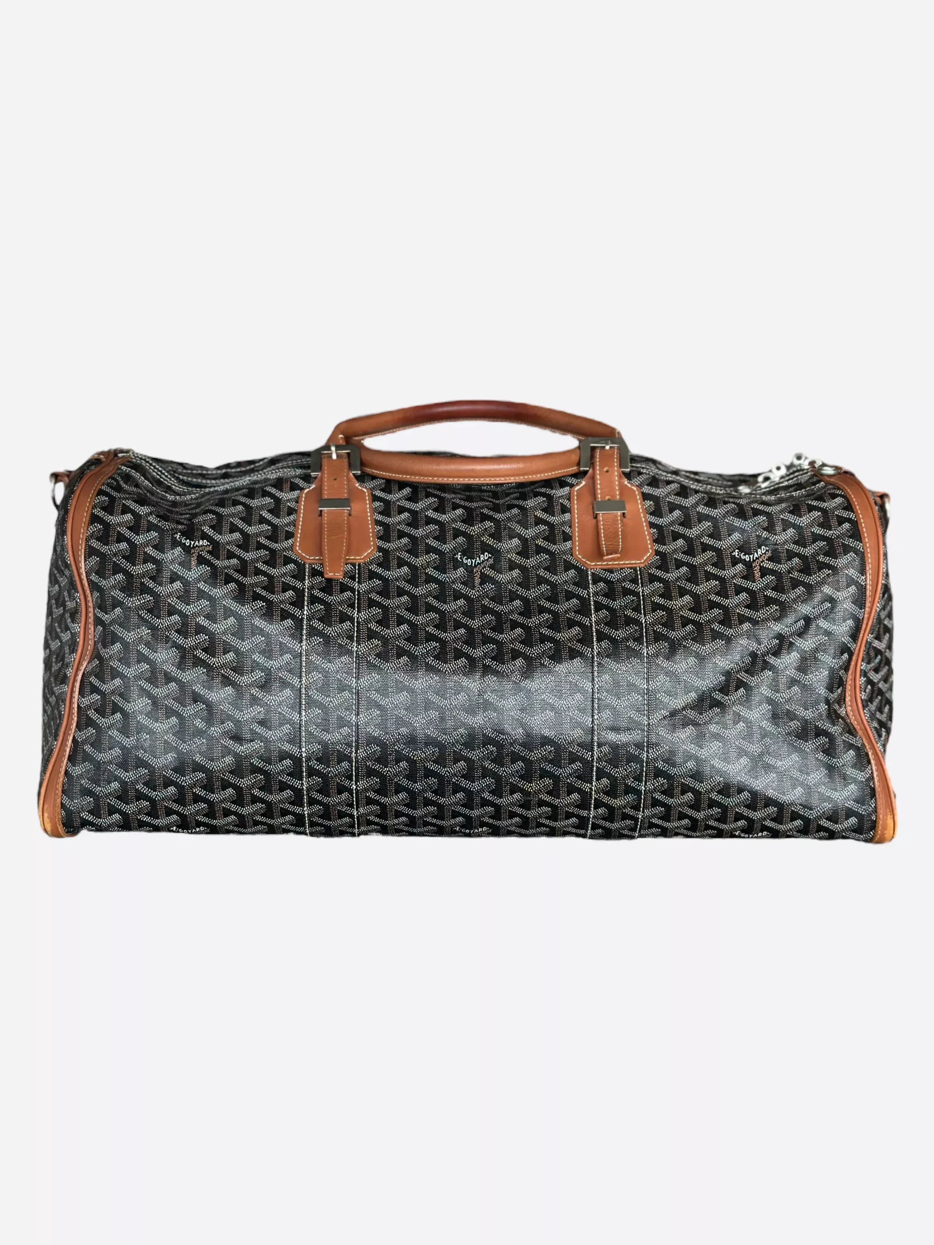 Goyard Black Boston 50 Duffel Bag