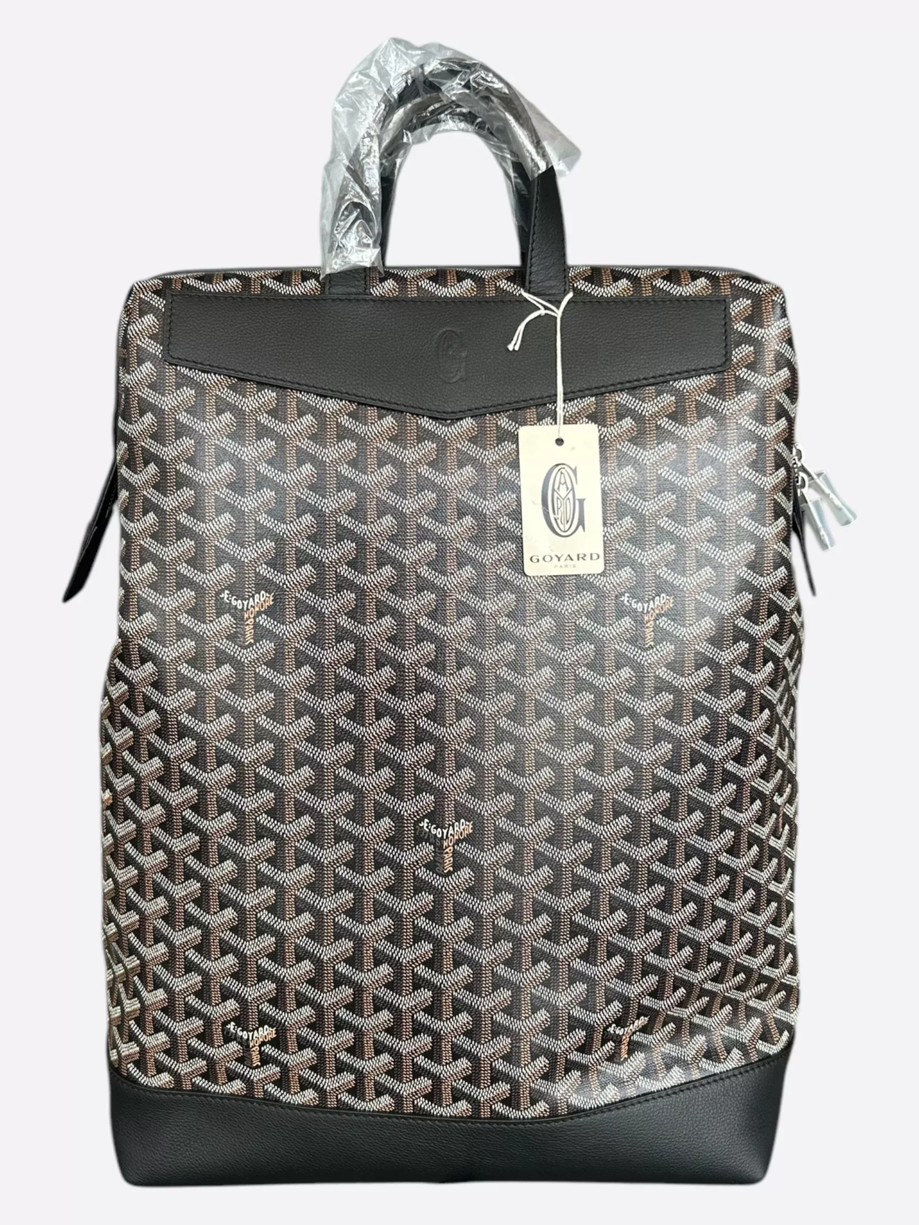 Goyard Black Cisalpin Backpack