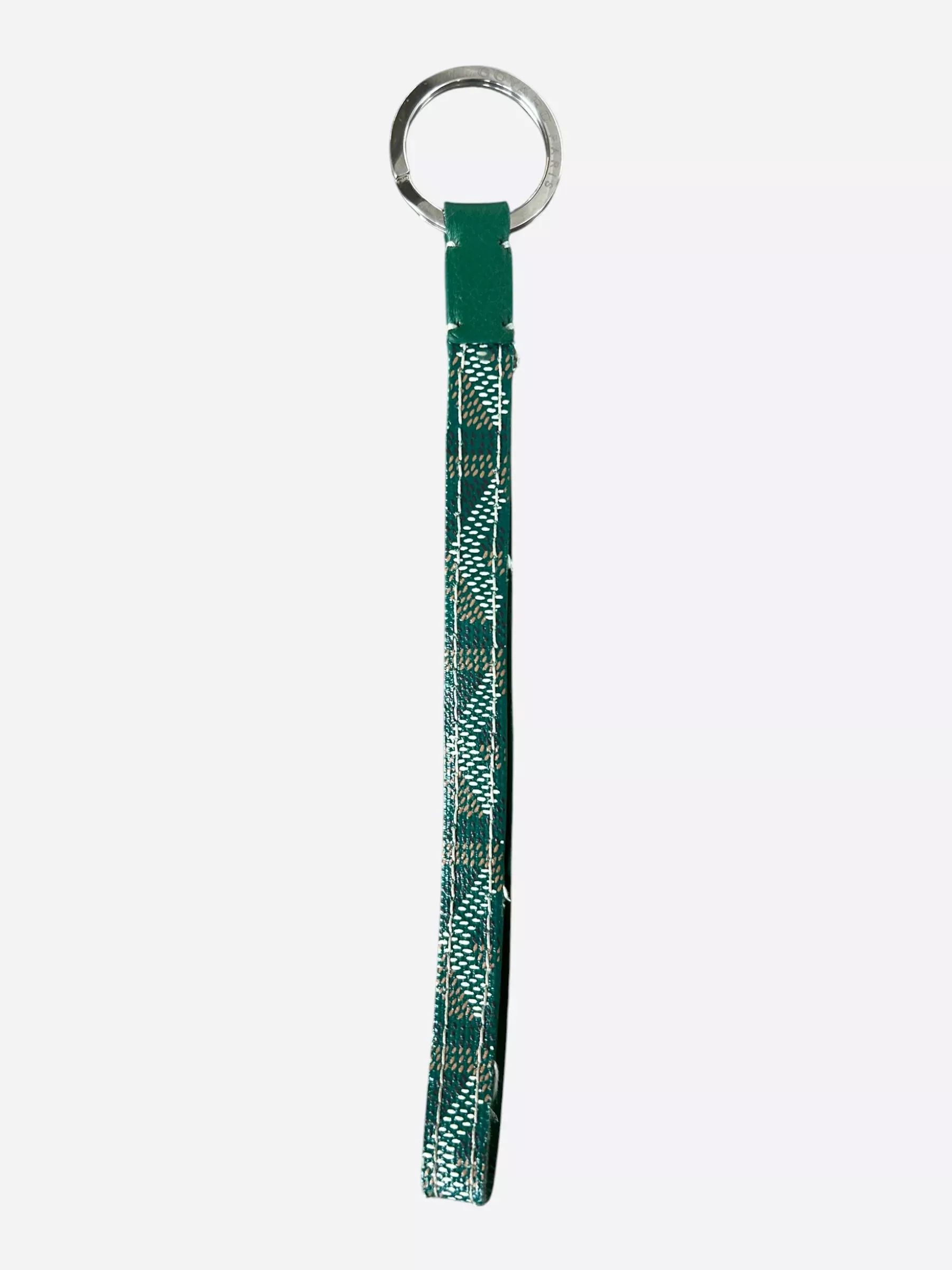 Goyard Green Sesame Key Ring