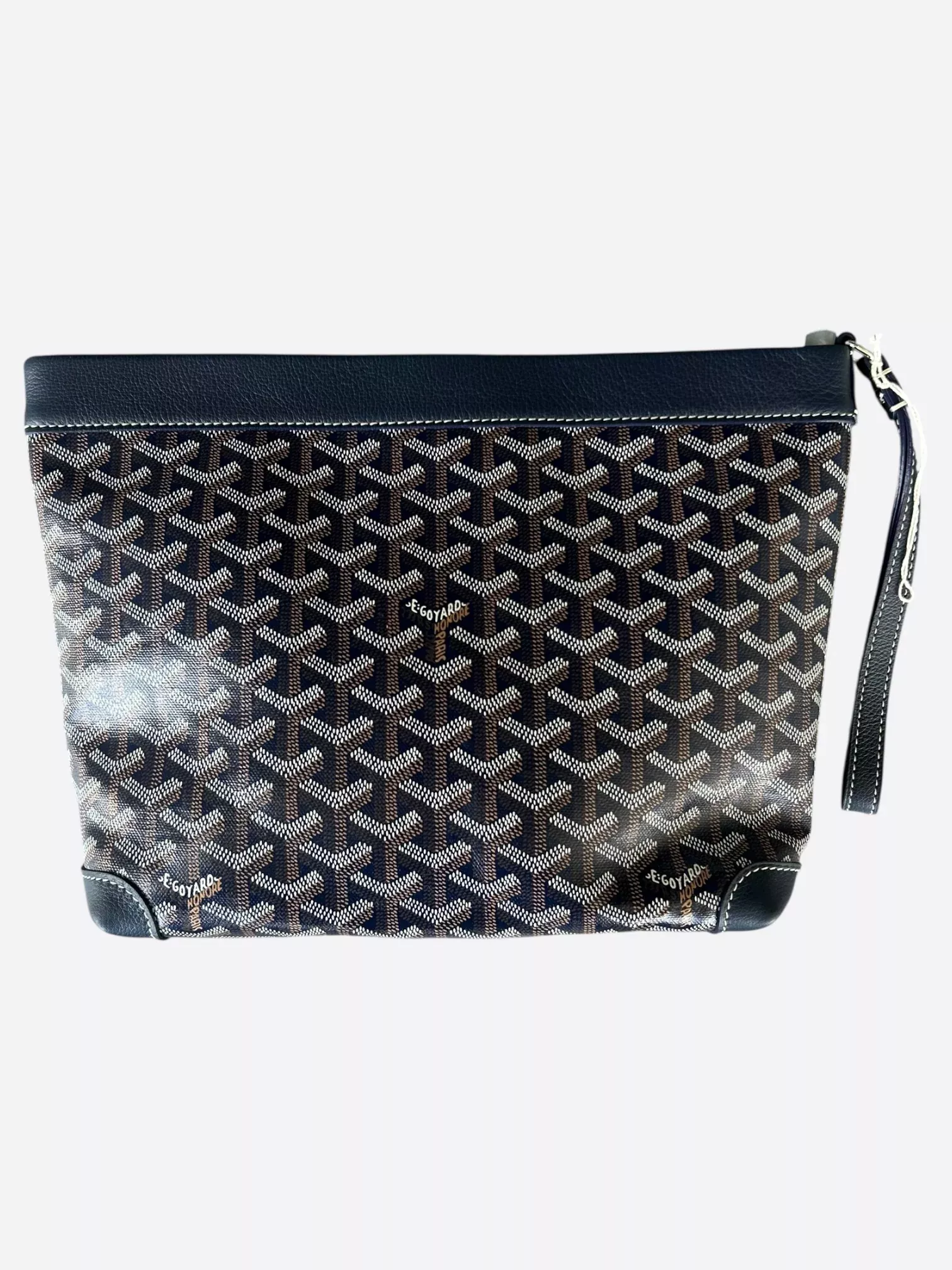 Goyard Navy Conti Toiletry Pouch