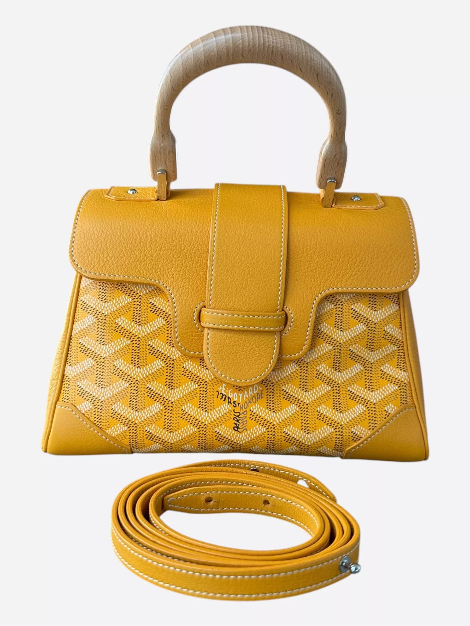 Goyard Yellow Mini Saigon