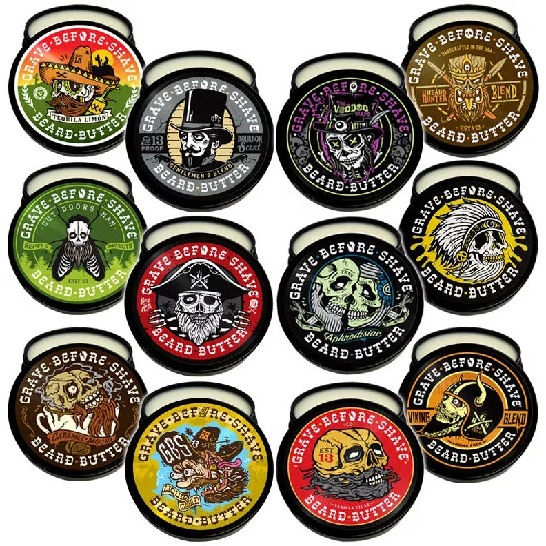 Grave Before Shave Beard Butter 4oz. Container