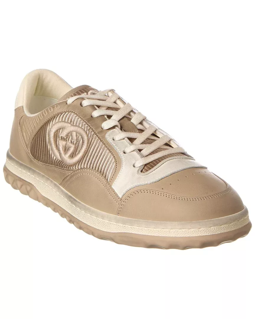 Gucci Mac80 Canvas & Leather Sneaker