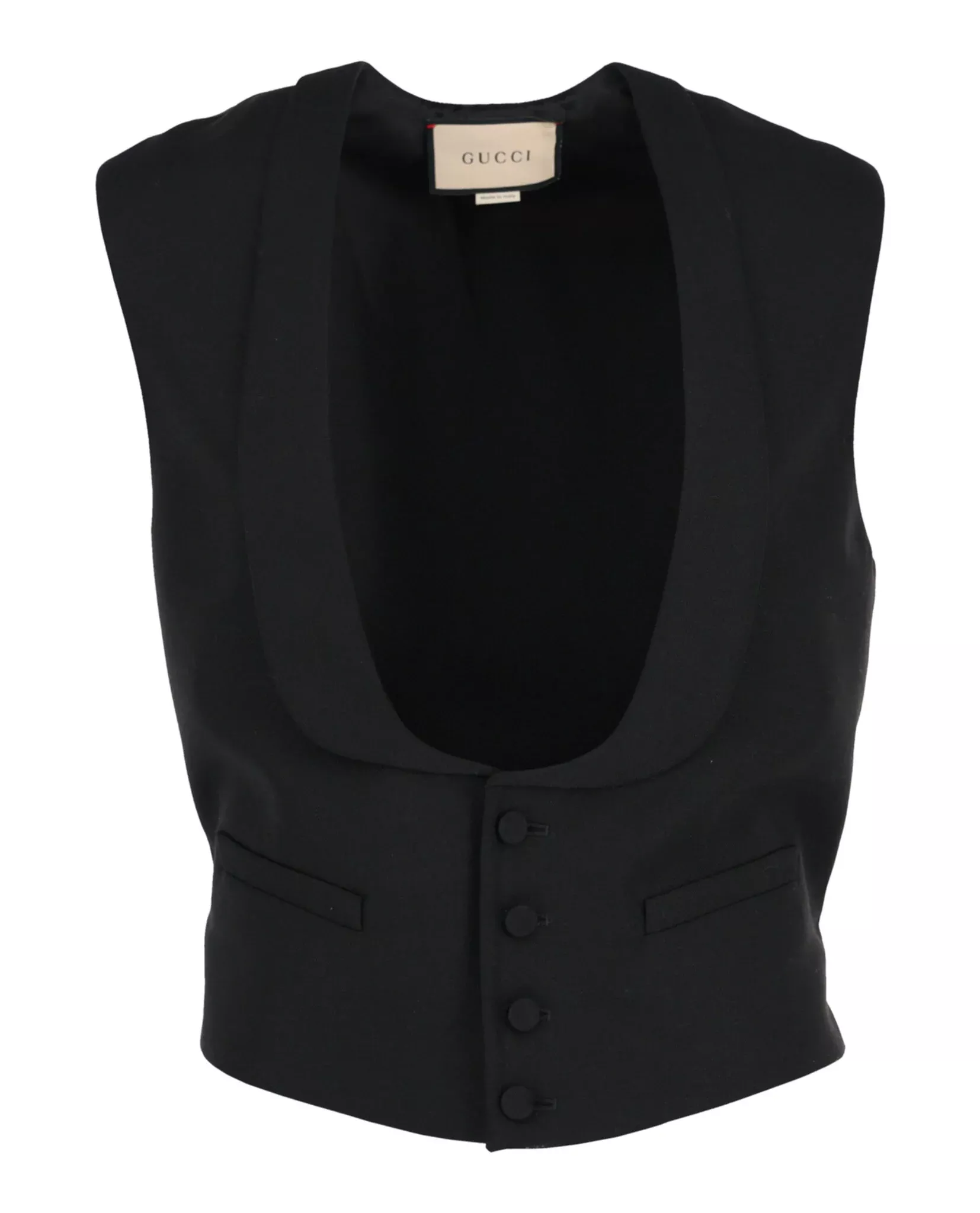 Gucci Mens Wool Blend Vest