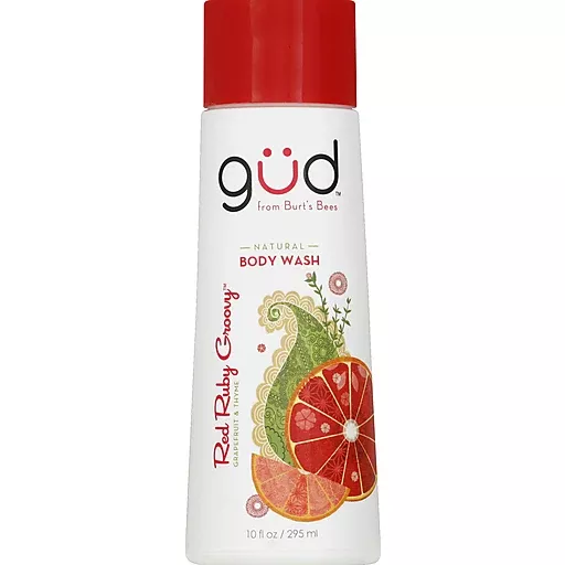 Gud Natural Body Wash Red Ruby Groovy Grapefruit & Thyme