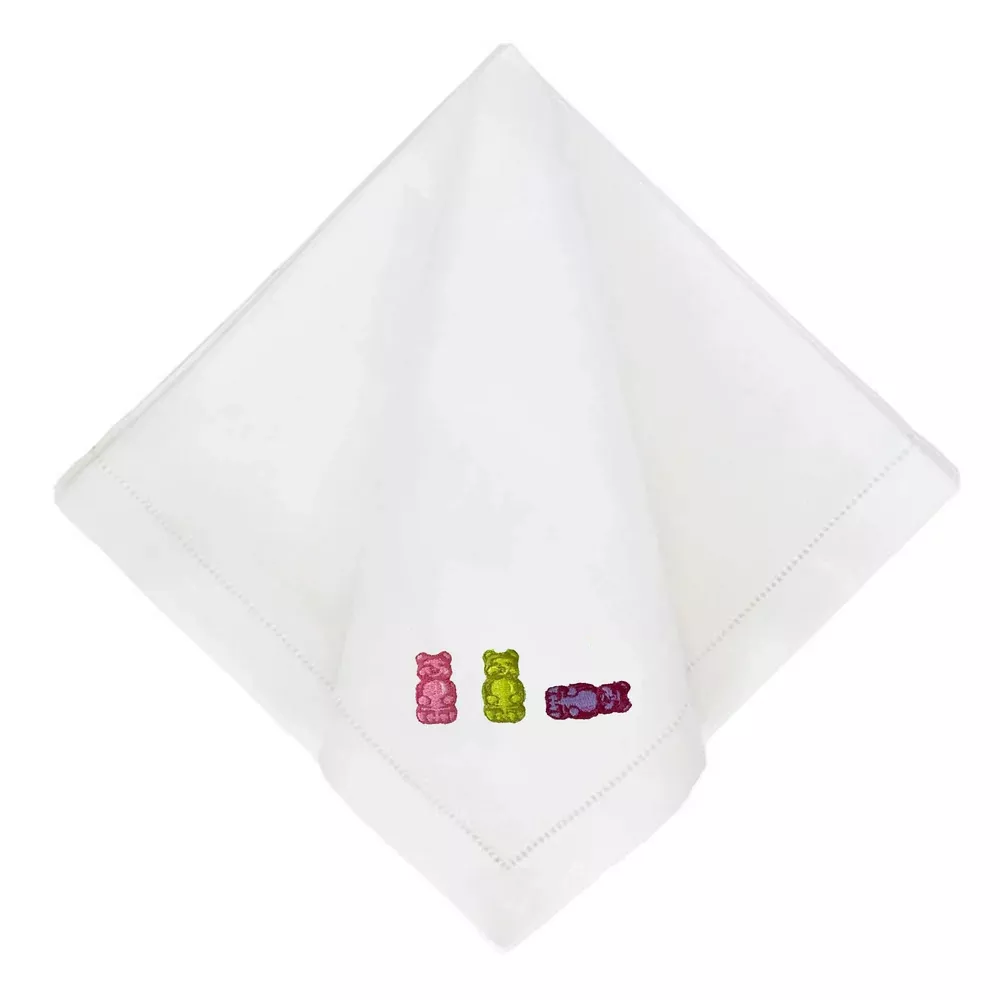 Gummy Bear Dinner Napkins-Set of 4