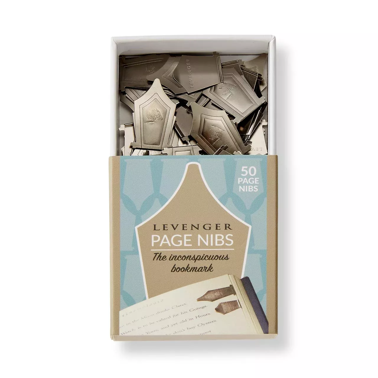 Gunmetal Page Nibs (set of 50)