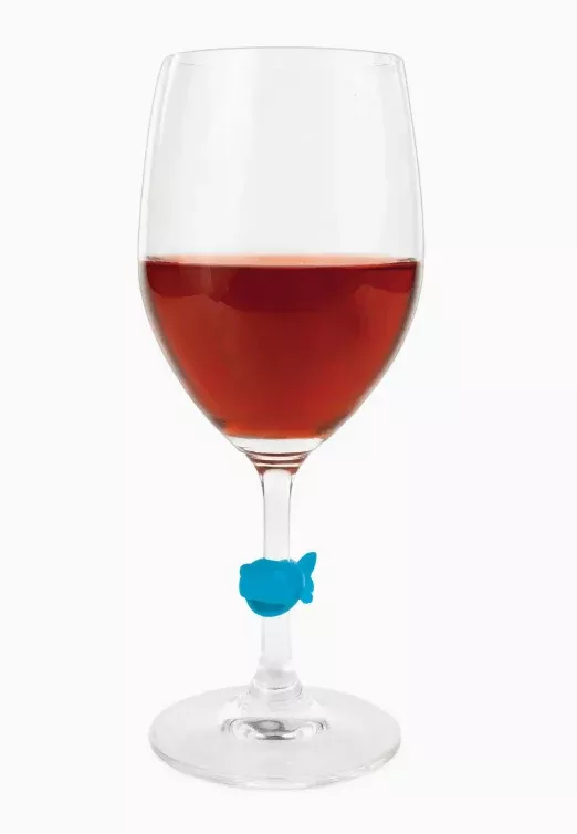Guppy Silicone Wine Charms