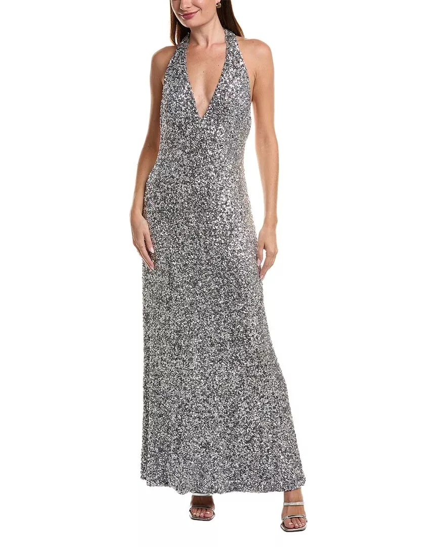 Halston Ena Sequin Gown