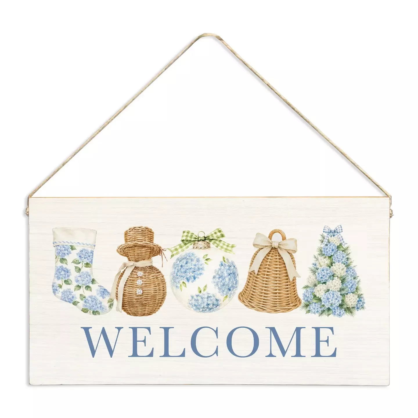 Hanging Signs - Holiday Hydrangea Icons