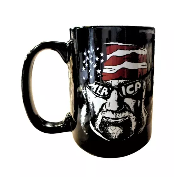 Hollywood Face Merica Mug
