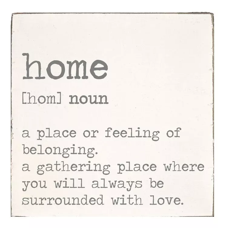 Home Definition Rustic Block