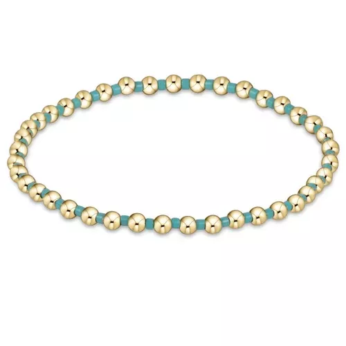 hope grateful bracelet - mint