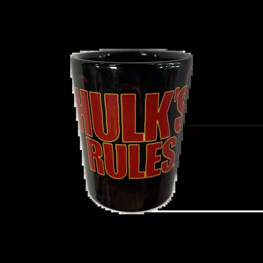 Hulks Rules Shot Glass