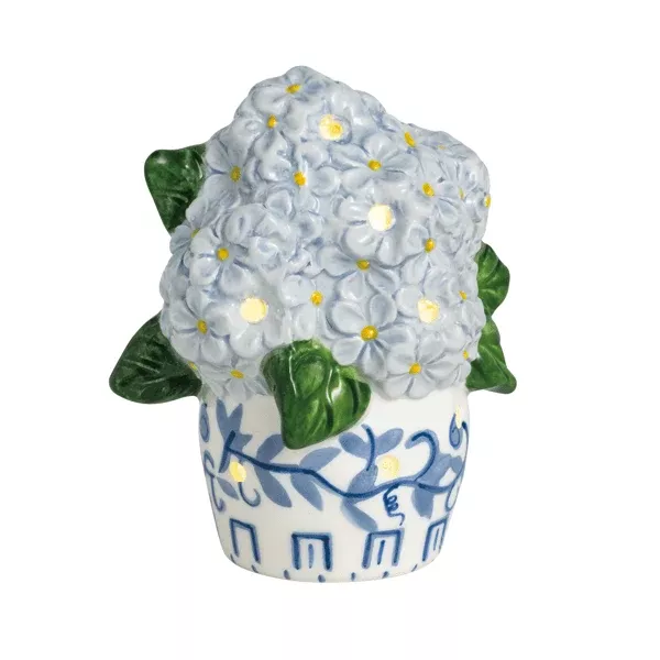 Hydrangea Light-Up Sitter