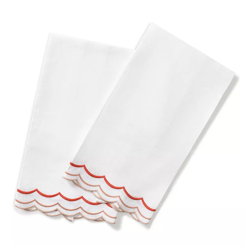 India Three Guest Towels-set of 2