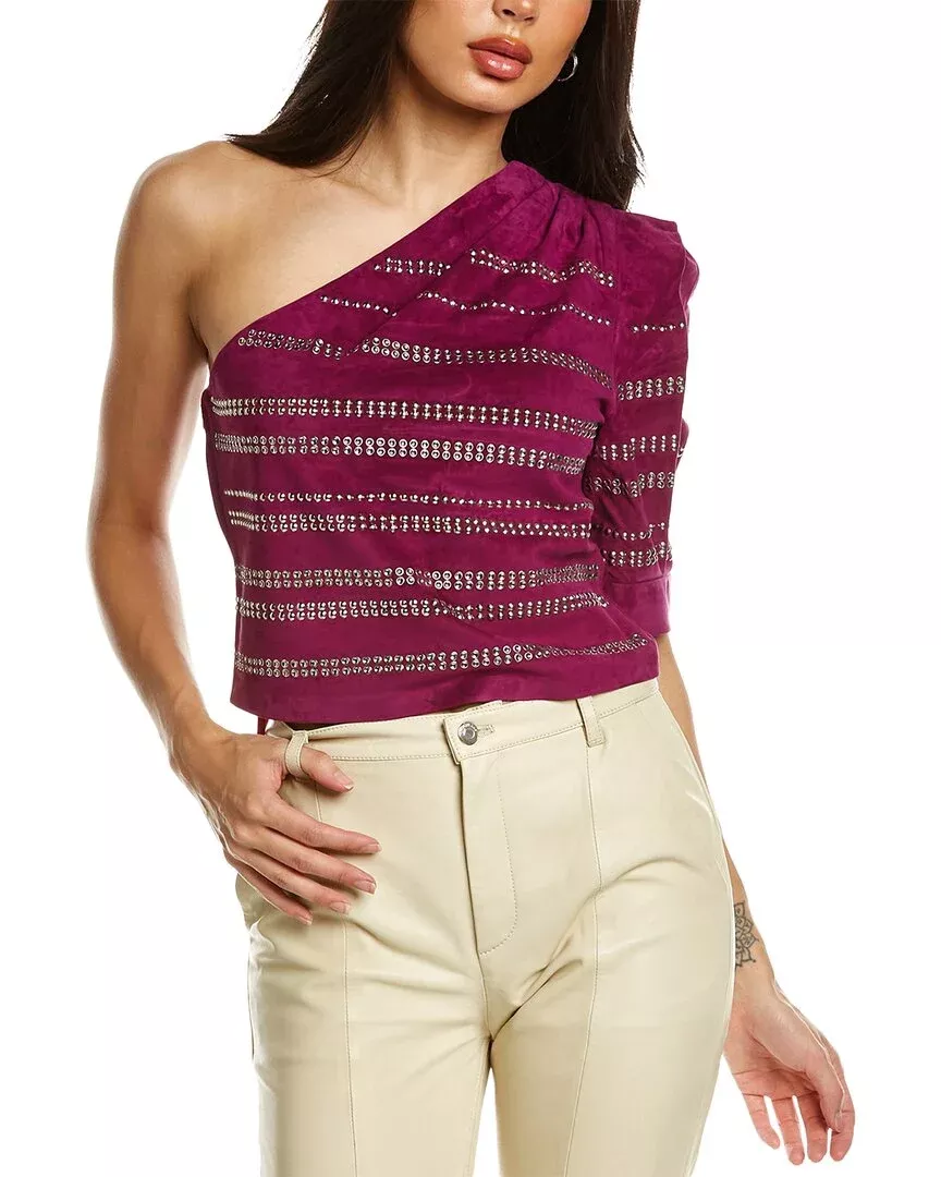 Iro Moroni Suede Top