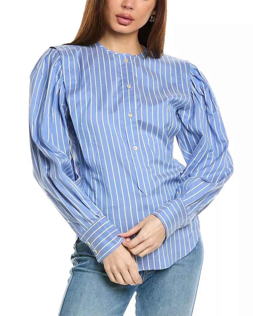 Isabel Marant E'toile Brunille Silk Blouse