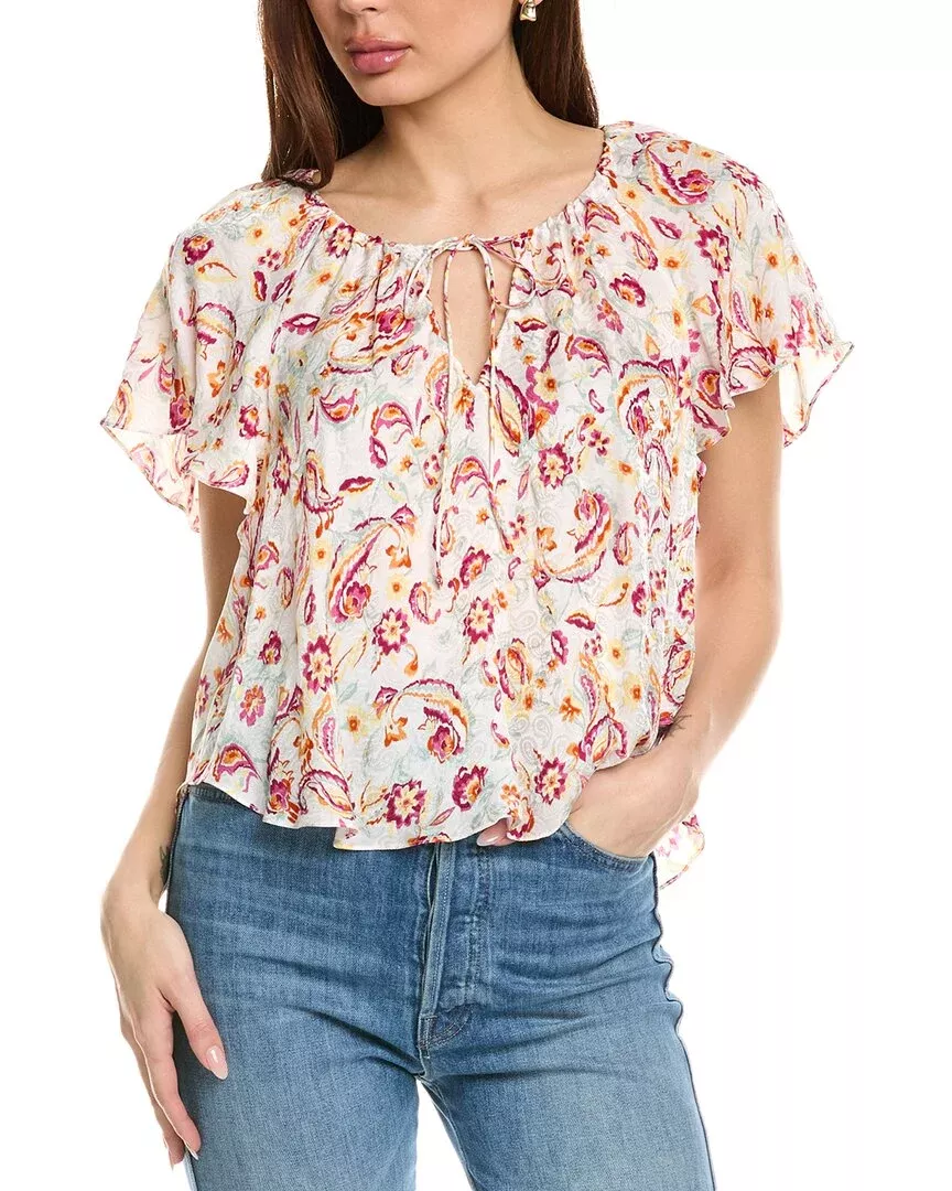 Isabel Marant E'toile Penelope Silk-Blend Blouse