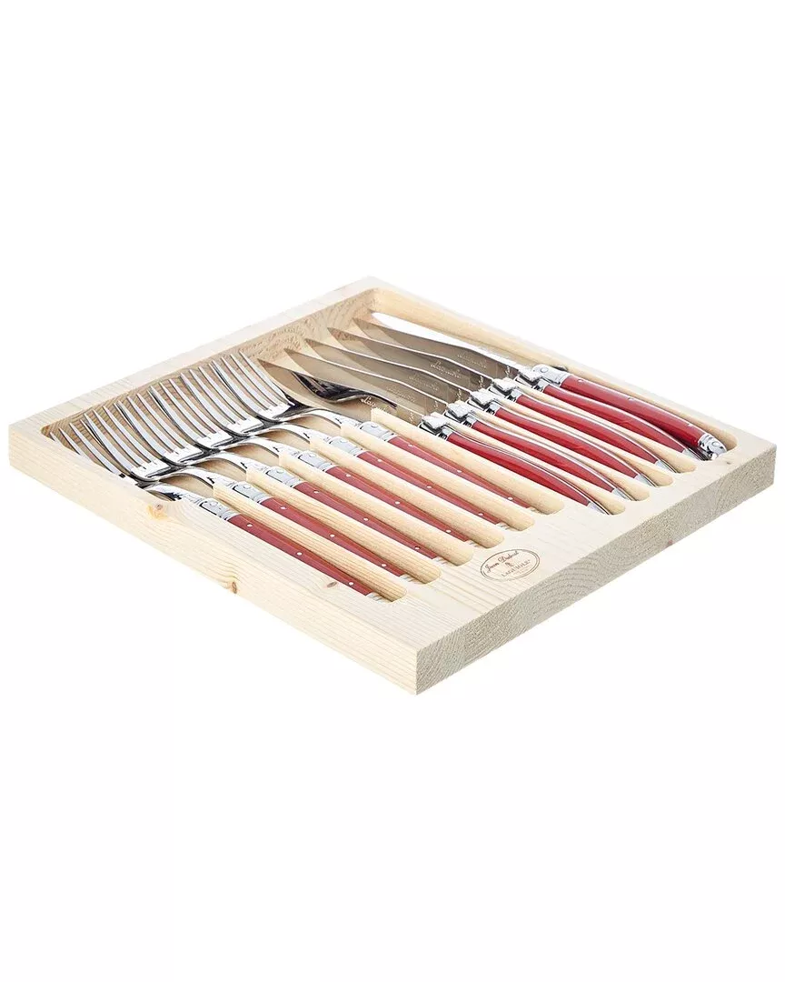 Jean Dubost 12Pc Flatware Set