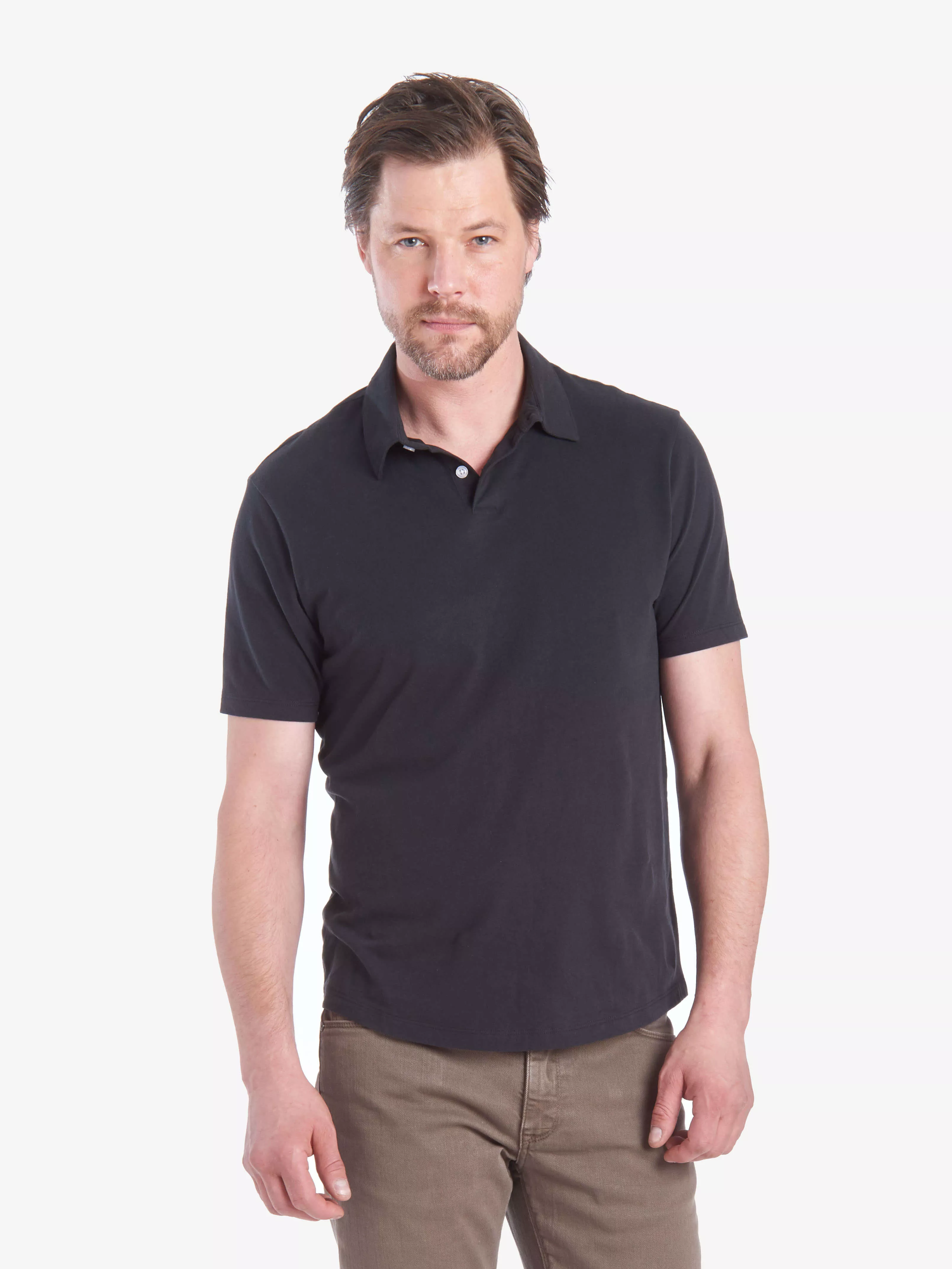 Jersey Sueded Polo