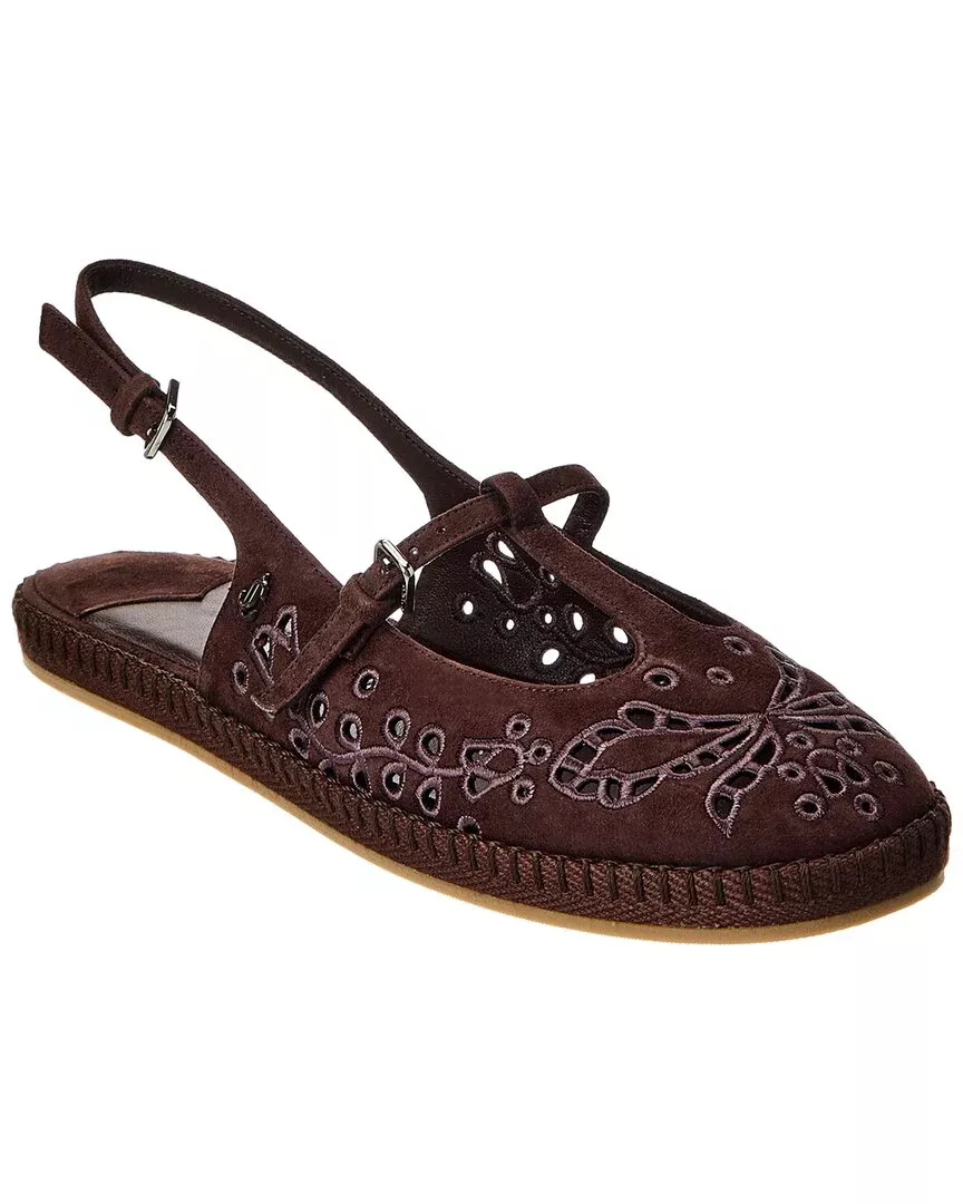Jimmy Choo Amiee Suede Slingback Flat
