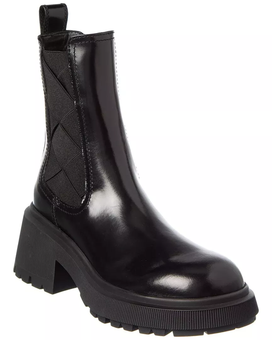 Jimmy Choo Louri Leather Combat Boot