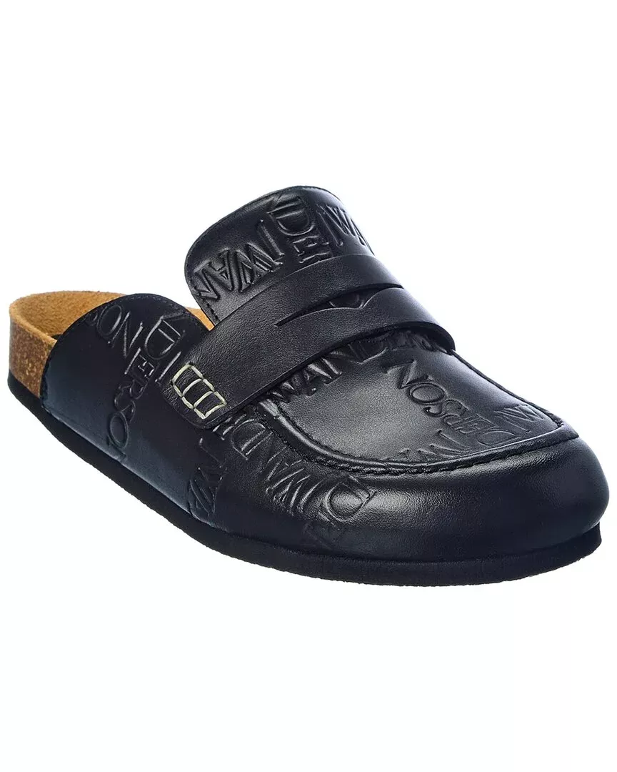 Jw Anderson Logo Leather Mule