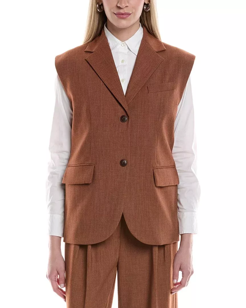 Kenneth Cole Oversized Vest