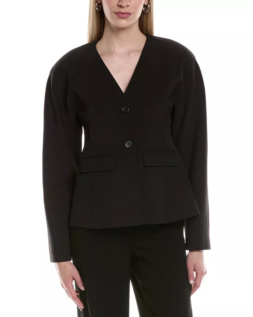 Kenneth Cole Rounded Shoulder Jacket