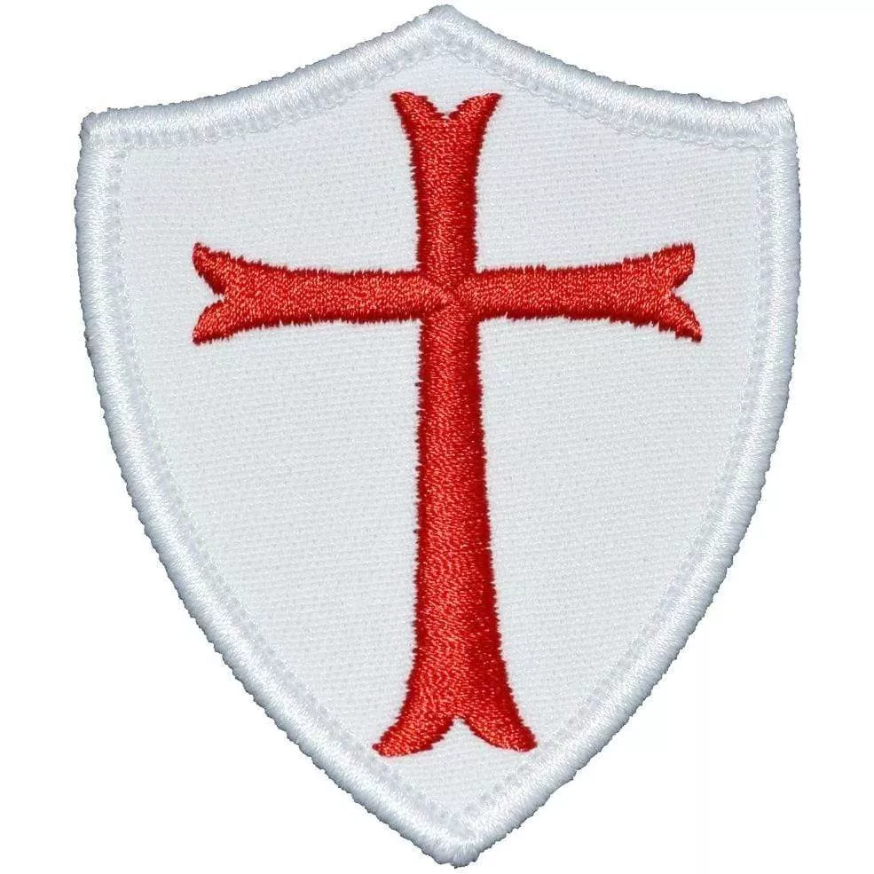 Knights Templar - 2.5x3 Shield Patch