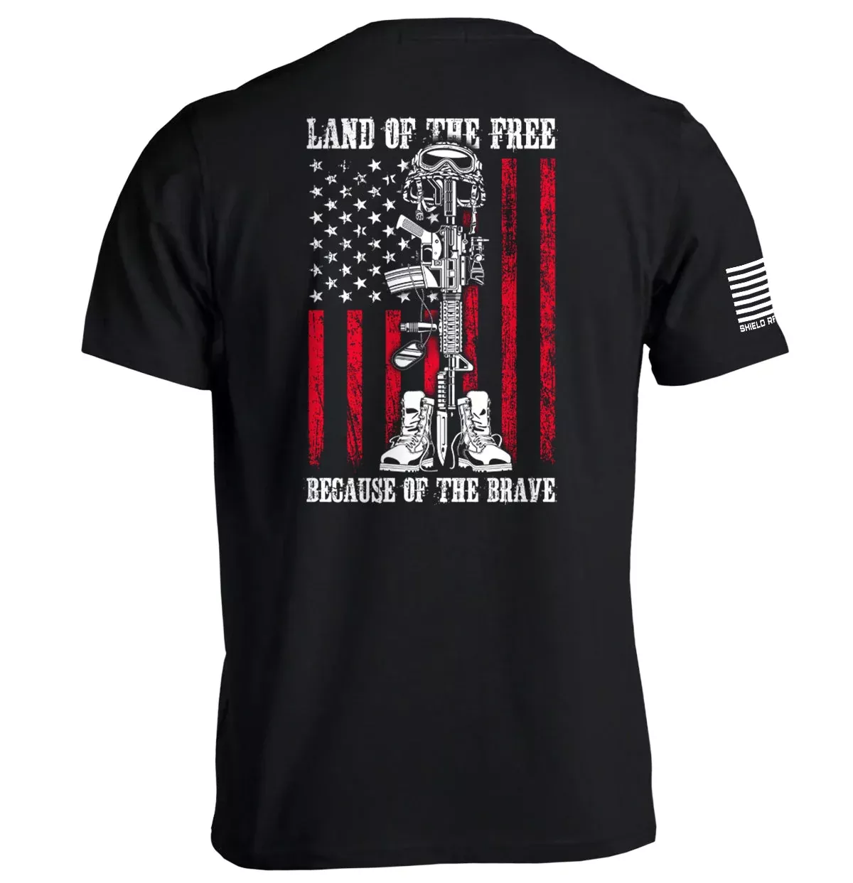 Land of the Free because of the Brave
