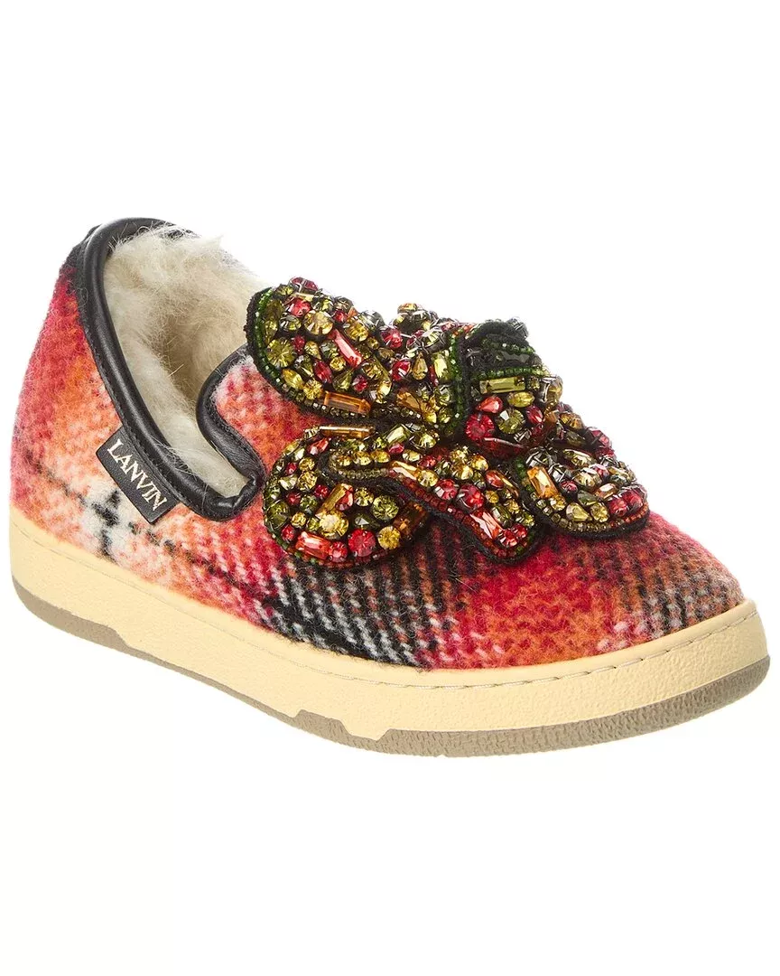 Lanvin Cosy Wool Slipper