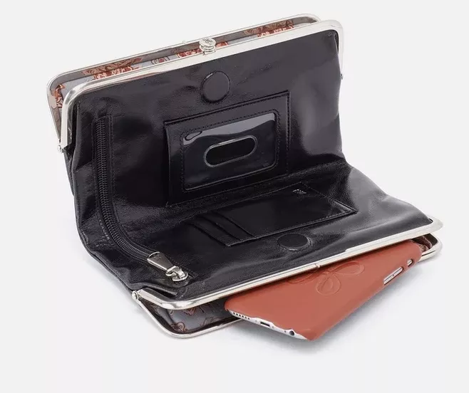 Lauren Clutch Wallet - Black