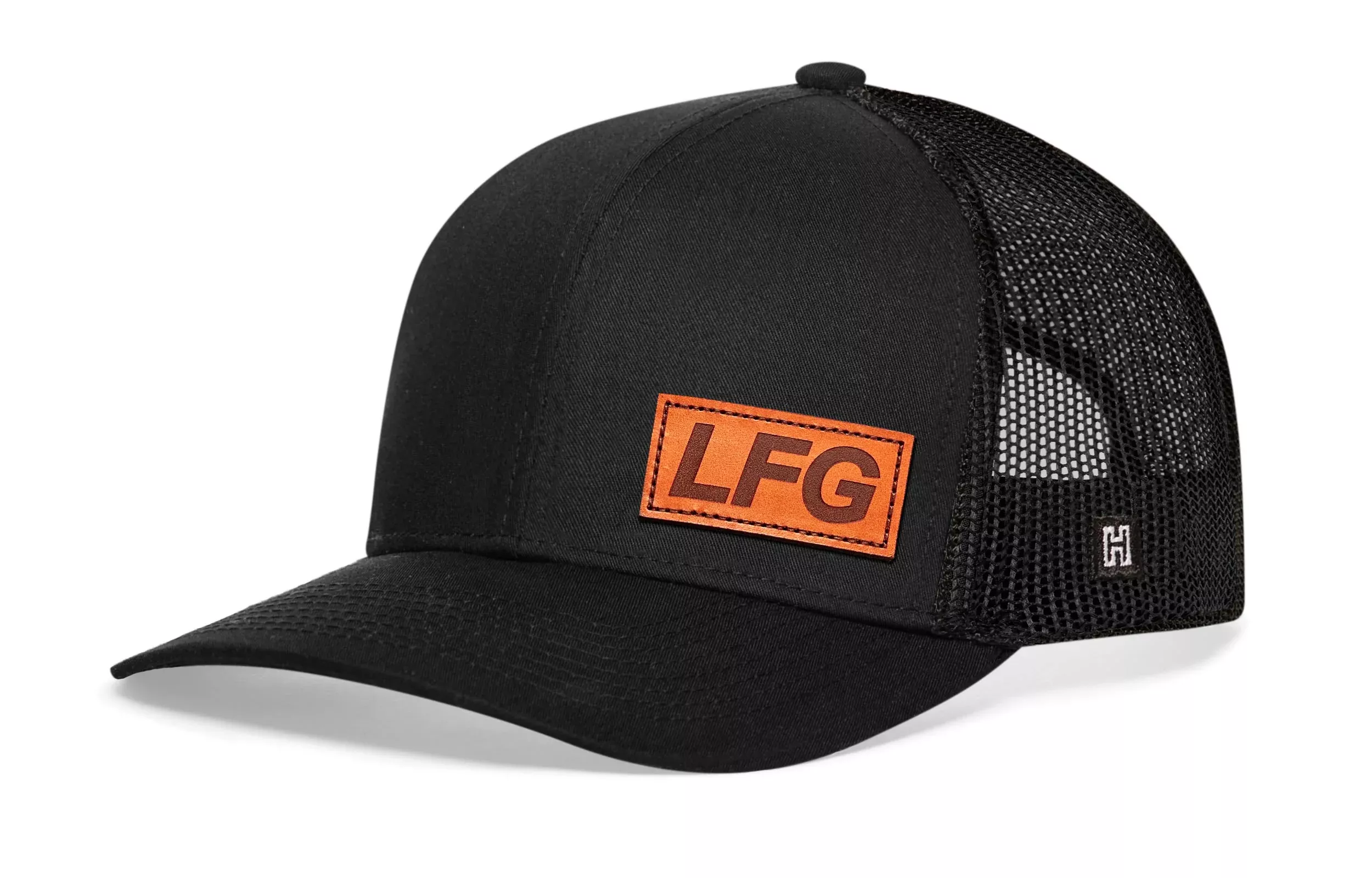 LFG Trucker Hat|Leather Lets Go Snapback