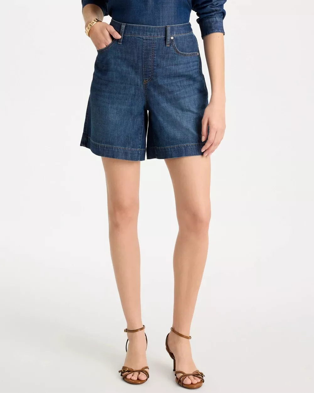 Lightweight Jean Shorts