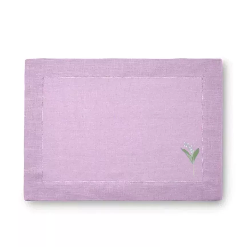 Lily of the Valley Placemats - Lavender