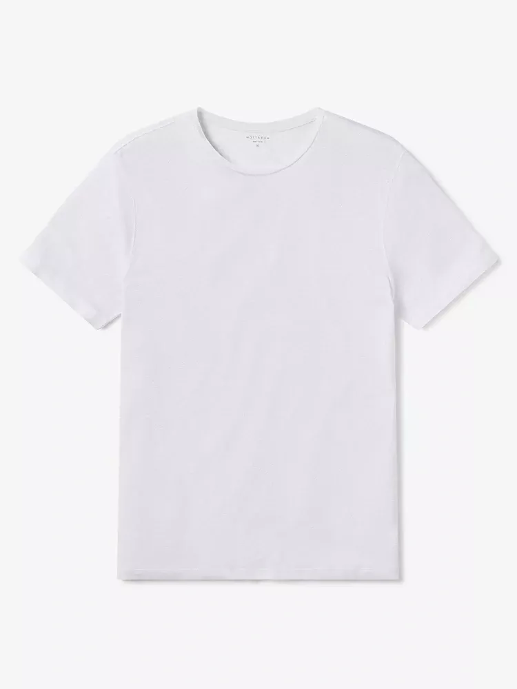 Linen Blend Crew Tee