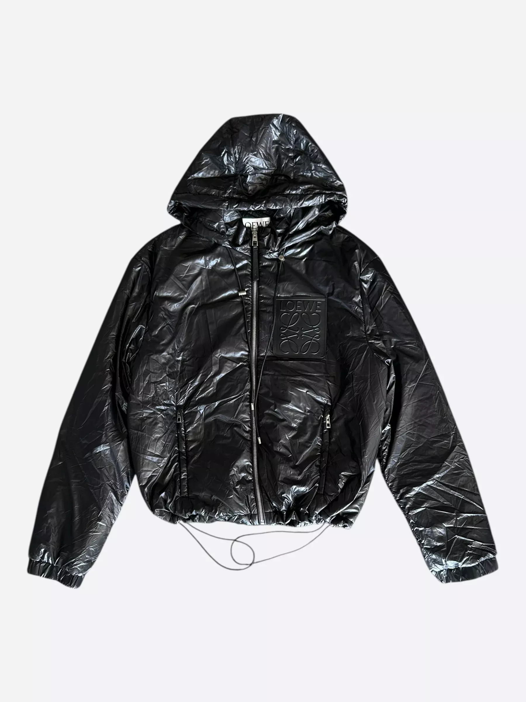 Loewe Black Anagram Padded Jacket