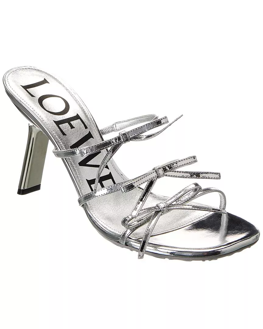 Loewe Petal Leather Sandal