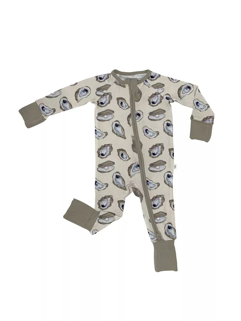 Long Sleeve Zip Pajamas