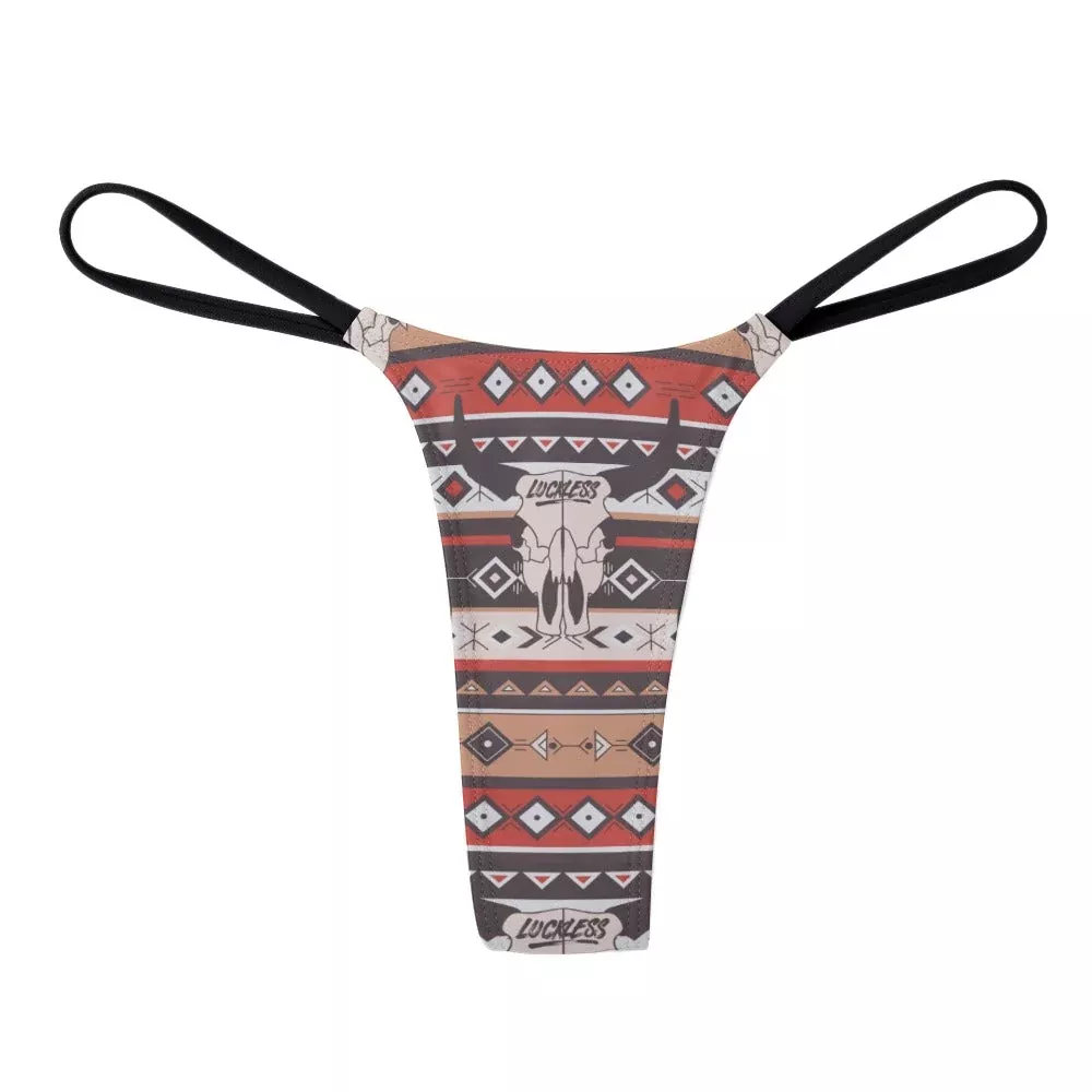 Longhorn Yoga Thong